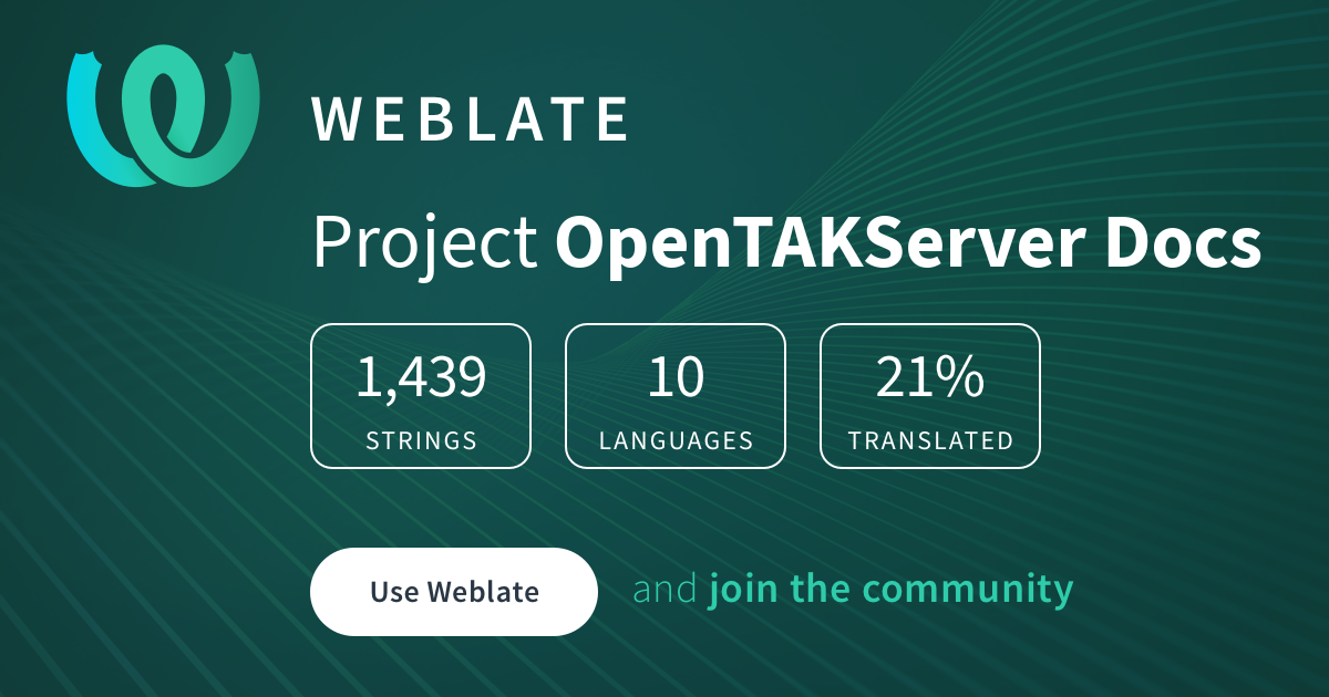 OpenTAKServer Docs @ OpenTAKServer